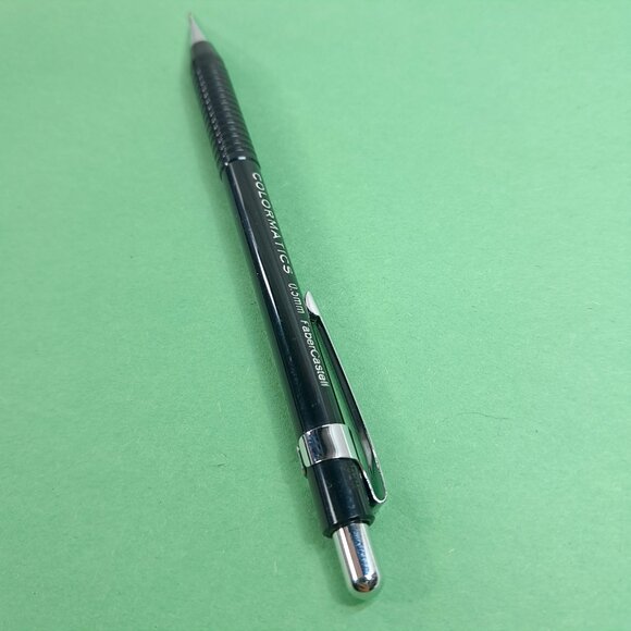 FABER CASTELL Colormatics 0.5mm MECHANICAL PENCIL black fabercastell Japan Vntge - Picture 4 of 4